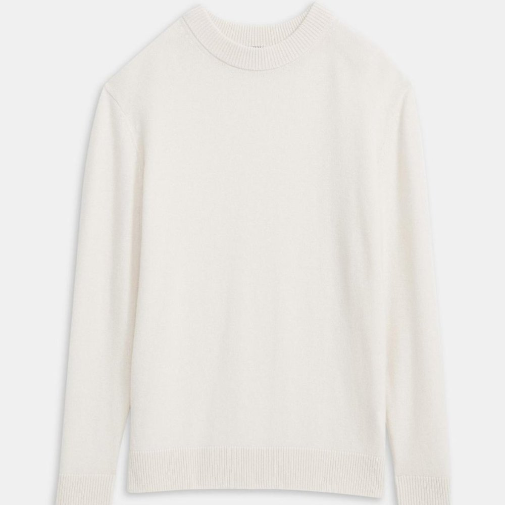 Relaxed Crewneck Sweater in Cashmere